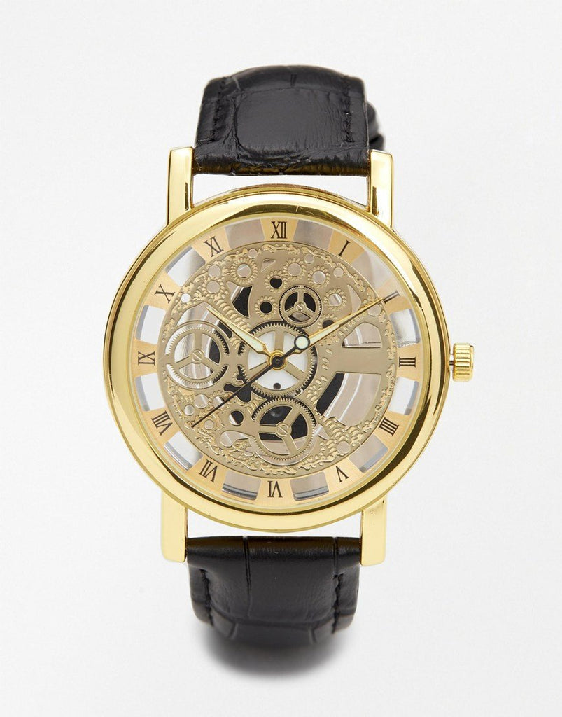 Eart metallic watch